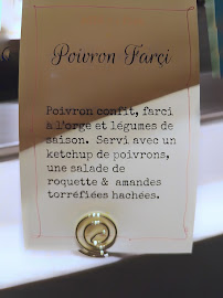 Polichinelle à Paris menu