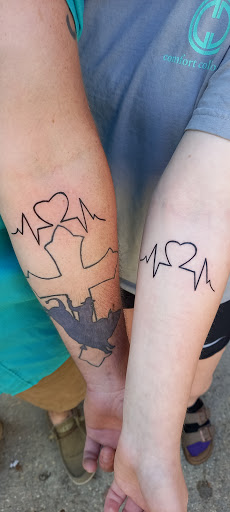 Explore weightlifting tattoos ideas, creative tattoo ideas in Meridian, available at SK-Tattoo1