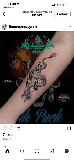 Explore tooled leather tattoo ideas, creative tattoo ideas in South Plainfield, available at Forever Ink