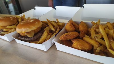 Snack y pollo à Magalas