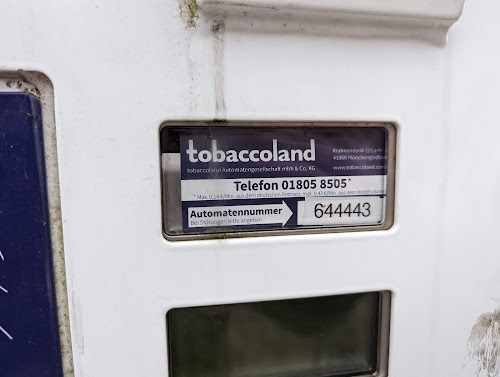 Tabakladen Zigarettenautomat Neckargemünd