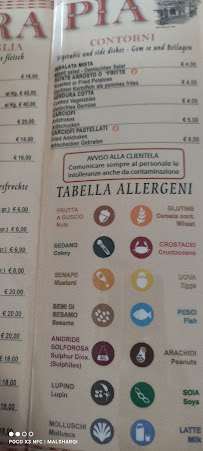 Restaurant de spécialités de la région de Rome Sora Pia à Rome (la carte)