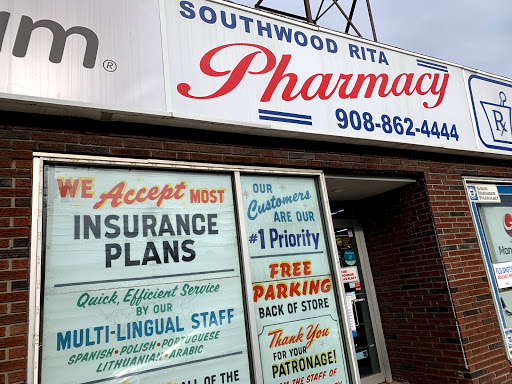Pharmacy «Southwood Rita Pharmacy», reviews and photos, 937 S Wood Ave, Linden, NJ 07036, USA