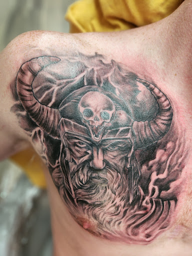 Explore small chest tattoo ideas, creative tattoo ideas in Coeur D Alene, available at Inkworld Tattoo