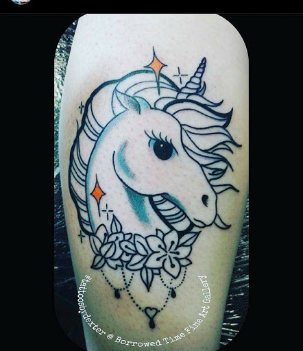 Explore melanie martinez tattoos ideas, creative tattoo ideas in Mckinney, available at Borrowed Time Fine Art Gallery Tattoo Shop