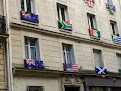 Immeuble aux drapeaux Paris
