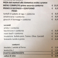 Pizzeria Locanda del Parco Fluviale - Lastra a Signa à Lastra a Signa (la carte)