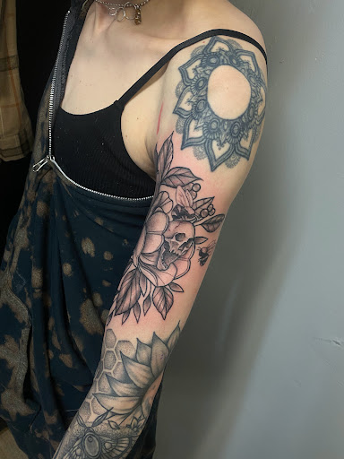 Explore sleeve tattoo ideas male, creative tattoo ideas in Idaho Falls, available at Sinner Tattoo Studio