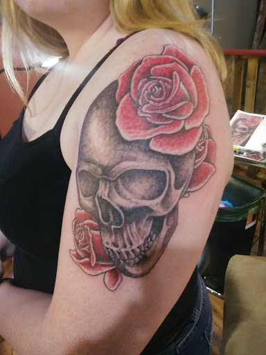 Explore ocean tattoo ideas black and white, creative tattoo ideas in Galesburg, available at 2 Days Tat 2