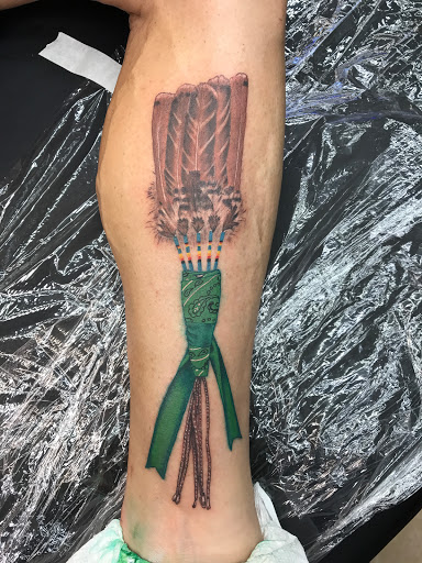 Explore camera tattoo ideas, creative tattoo ideas in Enid, available at Culture Tattoo