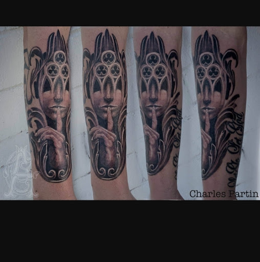 Explore ocean sleeve tattoo ideas, creative tattoo ideas in Gainesville, available at Avant Garde TattooNO WALK INSNO PIERCINGSBOOKS FULL