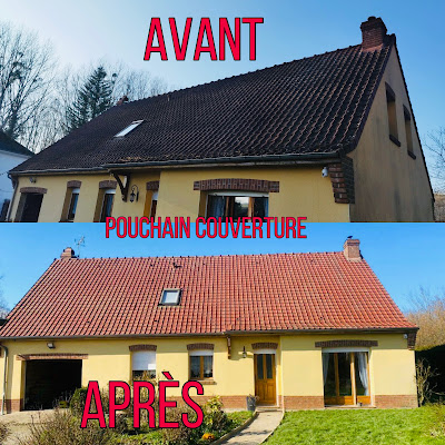 Pouchain couverture à Grenay