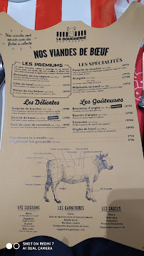 Menu / carte de Restaurant La Boucherie à Saint-Contest