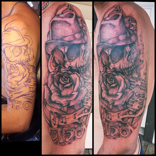 Explore kids names tattoo ideas, creative tattoo ideas in Roanoke, available at RailYard INK