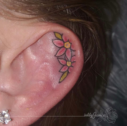 Explore fox racing tattoo ideas, creative tattoo ideas in Katy, available at Artistic Impressions Tattoo Studio