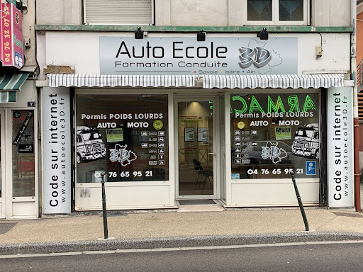 Auto-École 3d à Les Abrets-en-Dauphiné, Isère