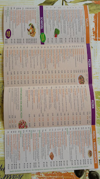 Menu du Pizzeria Taj Mahal à Limburg