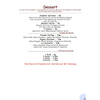 LO SCHIAFFO Restaurant/Pizzeria à Ajaccio menu