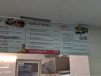 Carte du Euro Pizza à Aachen