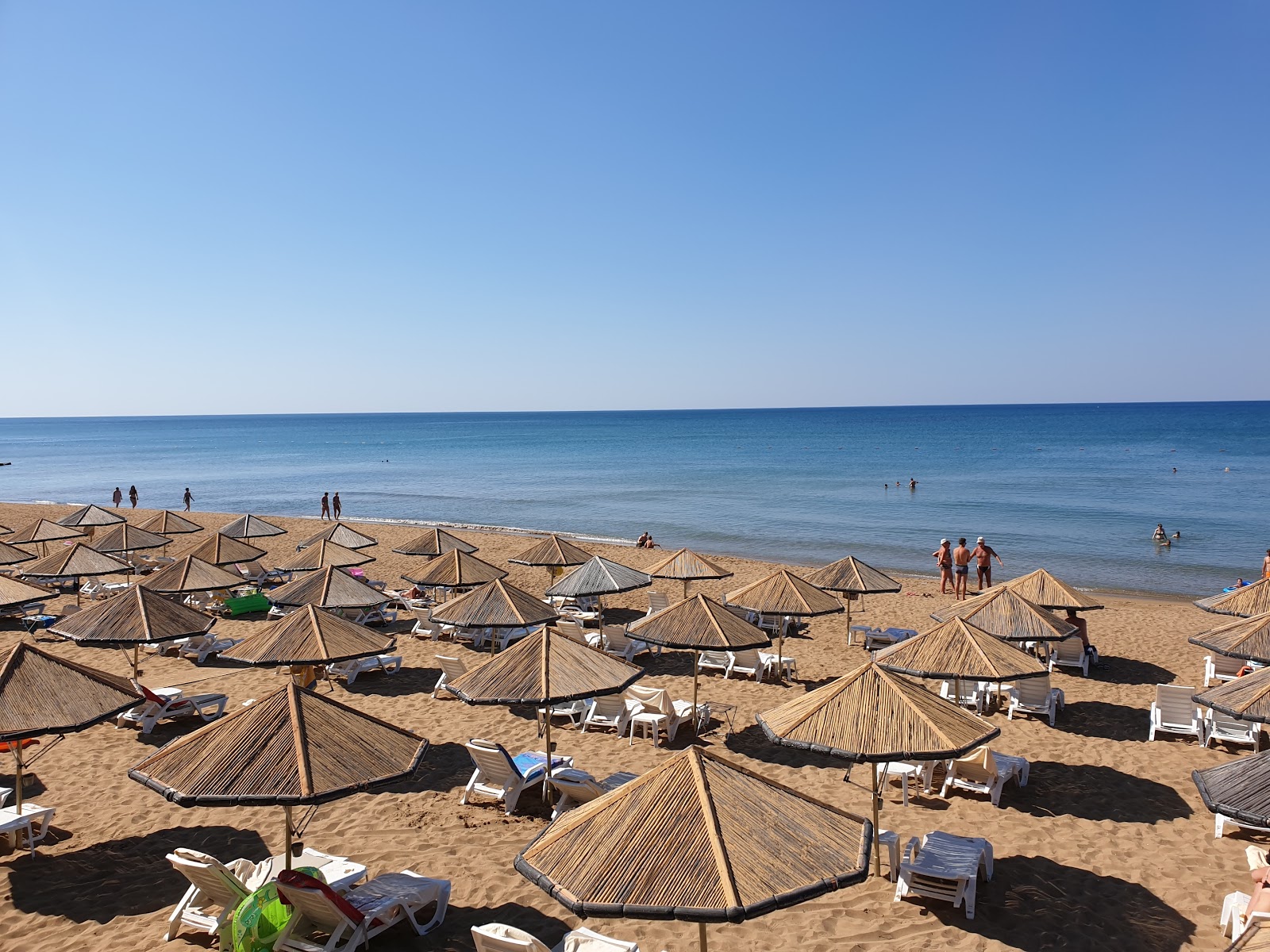 Fotografija Side Plaji delno hotelsko območje