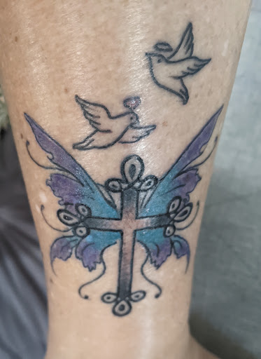 Explore breast cancer tattoo ideas, creative tattoo ideas in Lahaina, available at Sweet Trade Tattoo