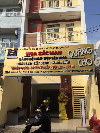 CÔNG TY TNHH THIẾT KẾ IN ẤN QUẢNG CÁO SẮC MÀU