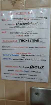 Restaurant français Restaurant Starck à Neuwiller (le menu)