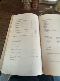 Restaurant Nolle à Berlin menu