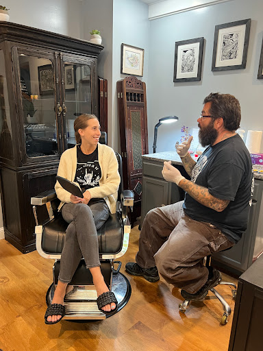 Explore breast tattoo cover up ideas, creative tattoo ideas in North Conway, available at The Darling Grey Tattoo,Gallery & Piercing