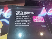 Memphis - Restaurant Diner à Nîmes menu
