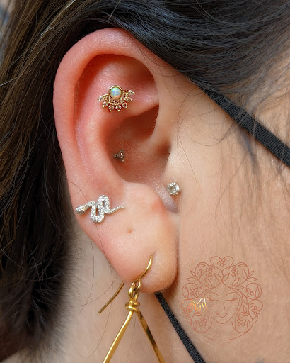 Explore finger print tattoo ideas, creative tattoo ideas in Vancouver, available at Poppys Parlour LLC