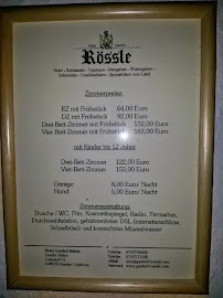 Carte du Hotel-Gasthof Rössle à Senden