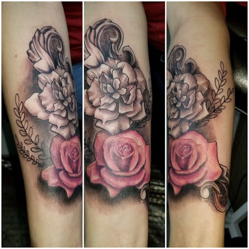 Explore aruba tattoo ideas, creative tattoo ideas in Angola, available at Hoodlum Ink