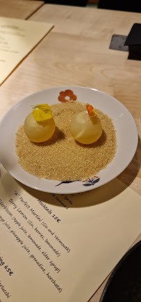 Glass Hostaria à Rome menu