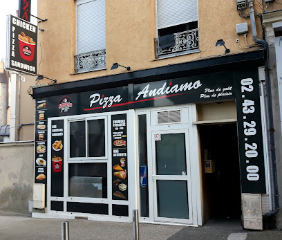 Andiamo Pizza - 46 Rue du Port, 72100 Le Mans, France