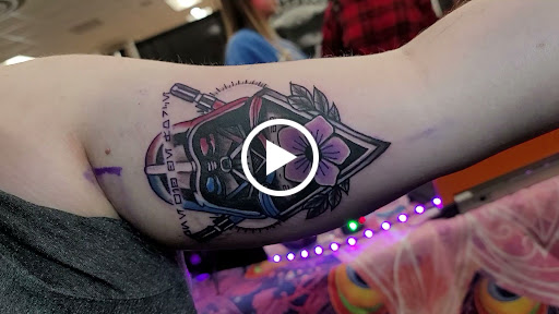 Explore foo fighters tattoo ideas, creative tattoo ideas in Hillsboro, available at Reflections Art Gallery and Studio