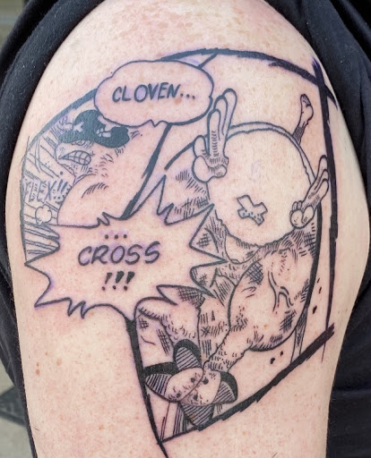 Explore small tattoo placement ideas, creative tattoo ideas in Fort Worth, available at Voodoo Lounge Tattoo and Piercing Studio