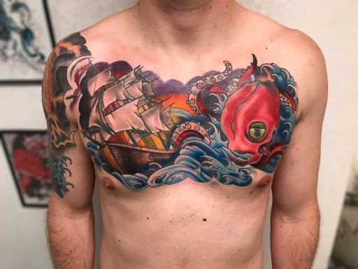 Tattoo Shop «Studio Thirteen Tattoo», reviews and photos, 100 Harrison St, Cocoa, FL 32922, USA