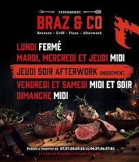 Braz & Co à Les Avenières Veyrins-Thuellin menu