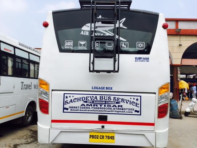 Sachdevas - Bus Rental Amritsar, Hire 27 to 45 Seater BusesCoaches