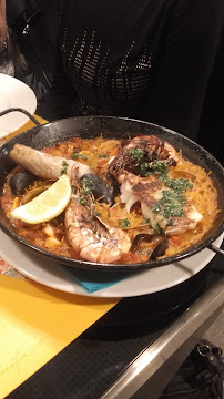 Paella du Restaurant de poisson La 7ème Vague à Perpignan - n°4