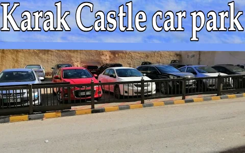 Karak Castle car parkموقف سيارات قلعة الكرك image