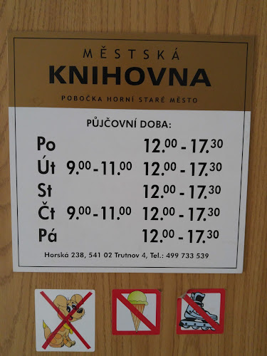 Recenze na Městská Knihovna S Regionálními Funkcemi v Trutnov - Knihovna