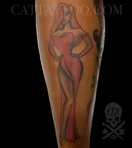 Explore gemini tattoo ideas for men, creative tattoo ideas in Addison, available at Cat Tattoo
