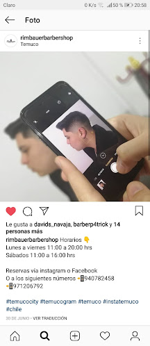 Horarios de Barbería Rimbauer