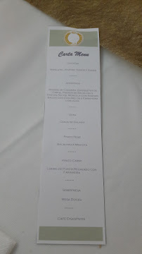 Restaurante Manjar das Laranjeiras à Fernão Ferro carte