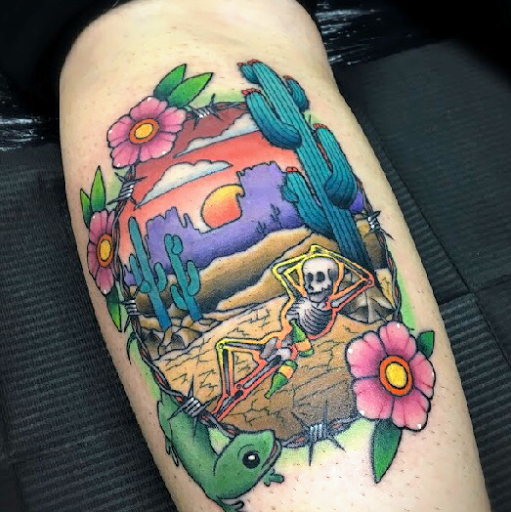 Explore hiraeth tattoo ideas, creative tattoo ideas in Tucson, available at The Painted Lady Tattoo