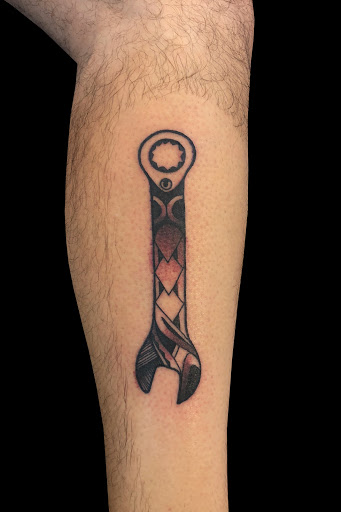 Explore sink or swim tattoo ideas, creative tattoo ideas in Lahaina, available at Sweet Trade Tattoo