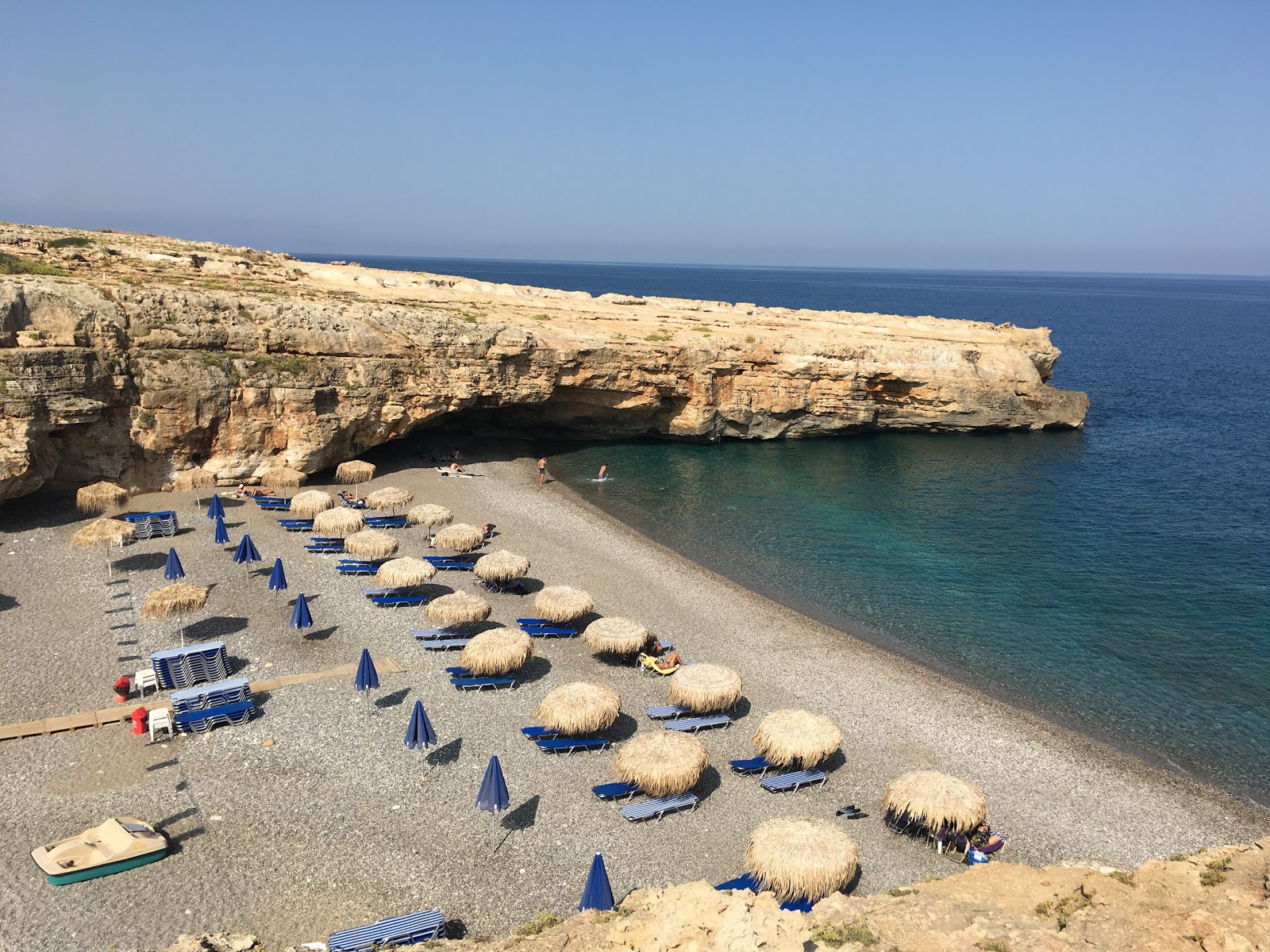 Fotografija Spilies Beach z visok stopnjo čistoče