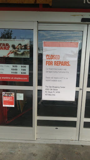 Office Supply Store «Staples», reviews and photos, 101 W Vine St, Kissimmee, FL 34741, USA
